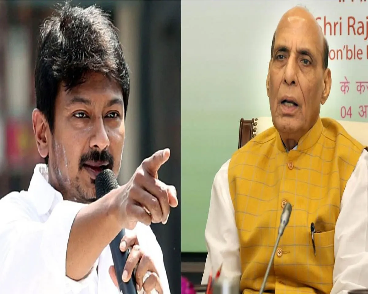 rajnath singh udhayanidhi