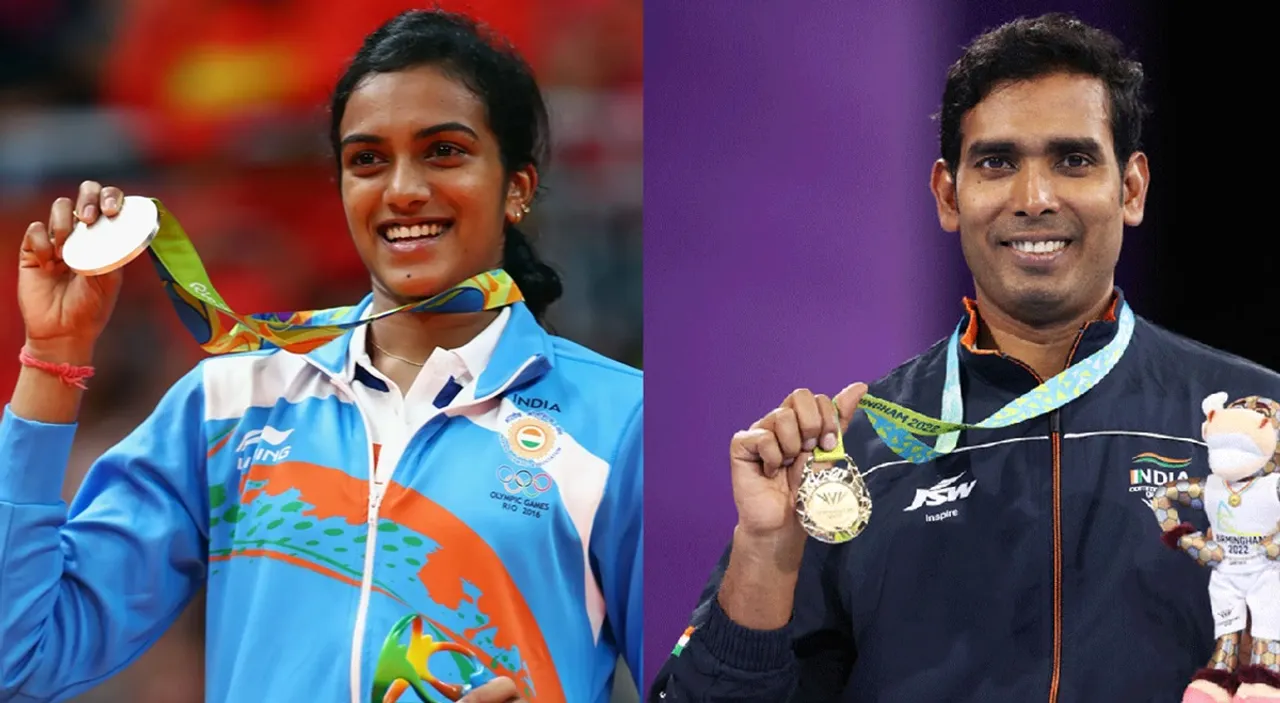 PV Sindhu Sharath Kamal