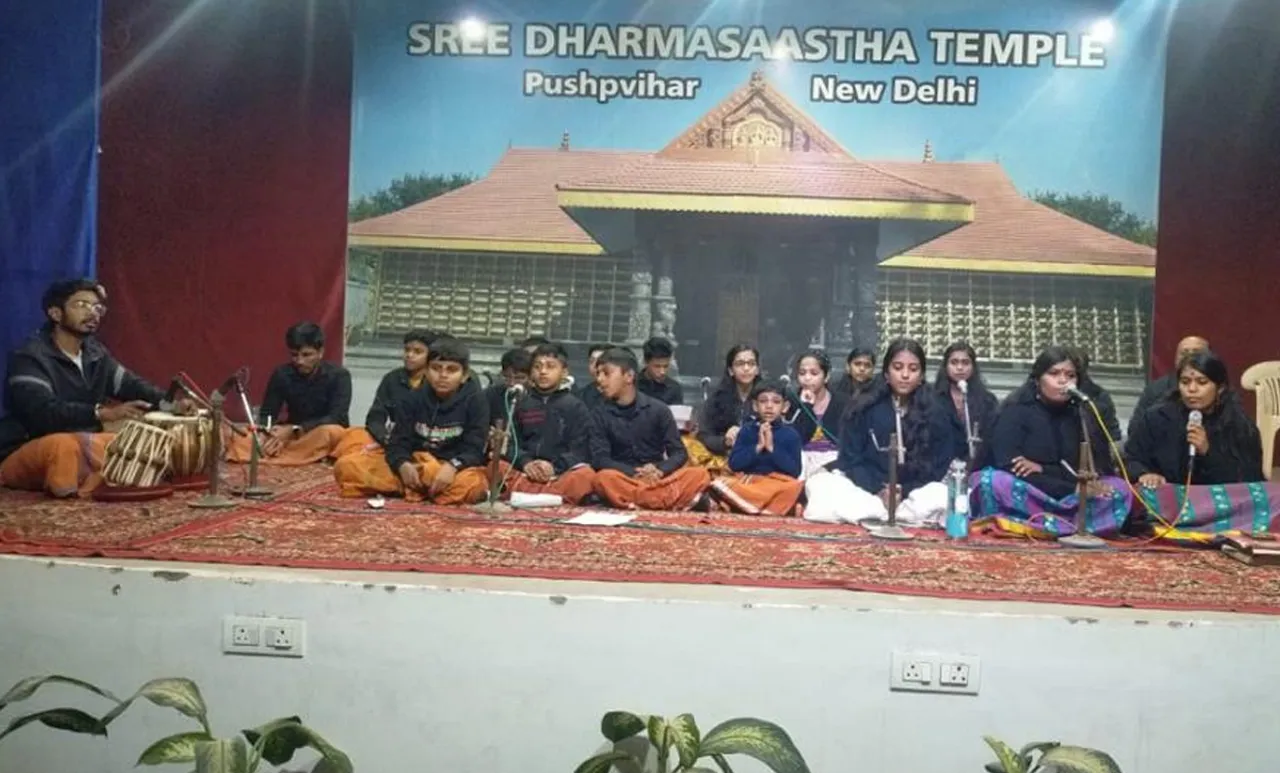 pushpavihar temple bhajan