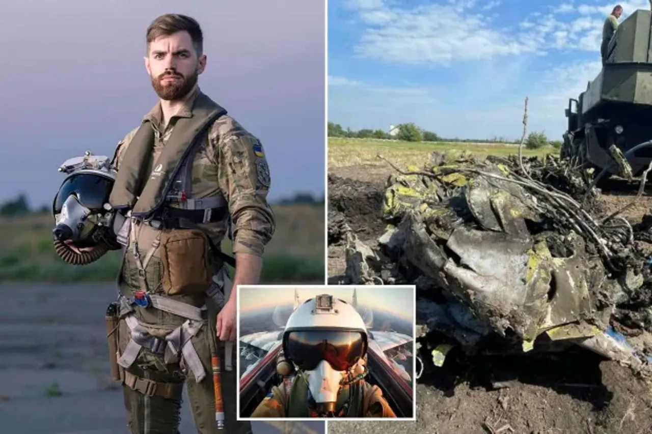 Ukraine war: Fighter ace and two other pilots killed in mid-air crash