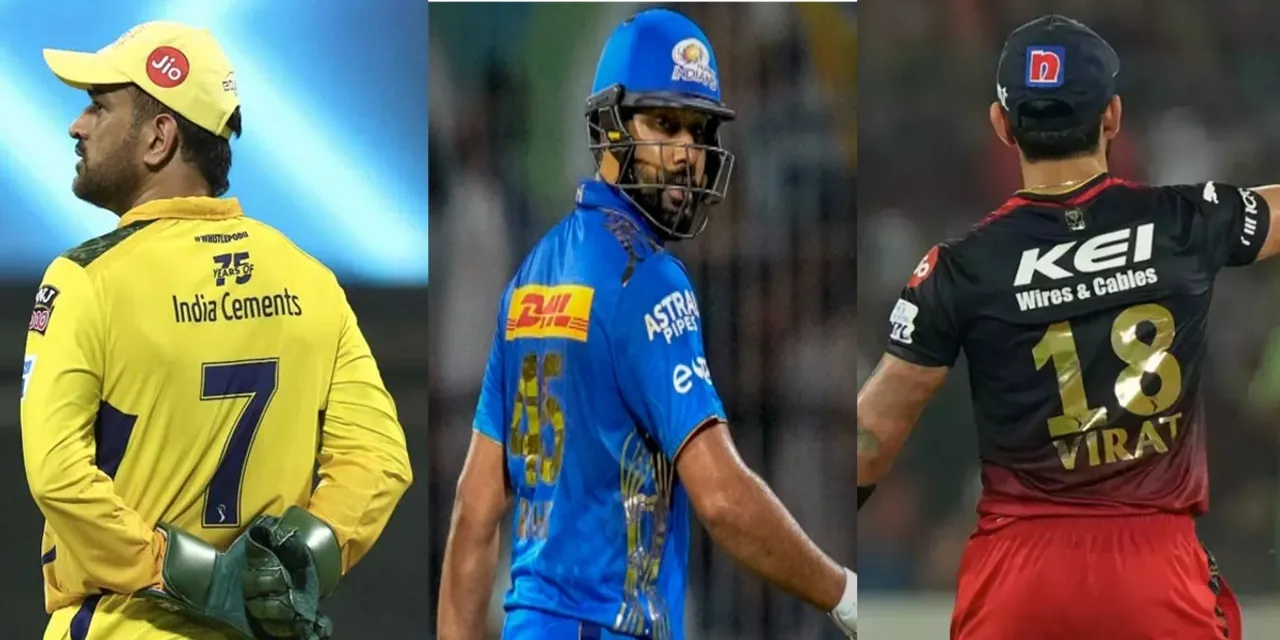 dhoni rohit virat