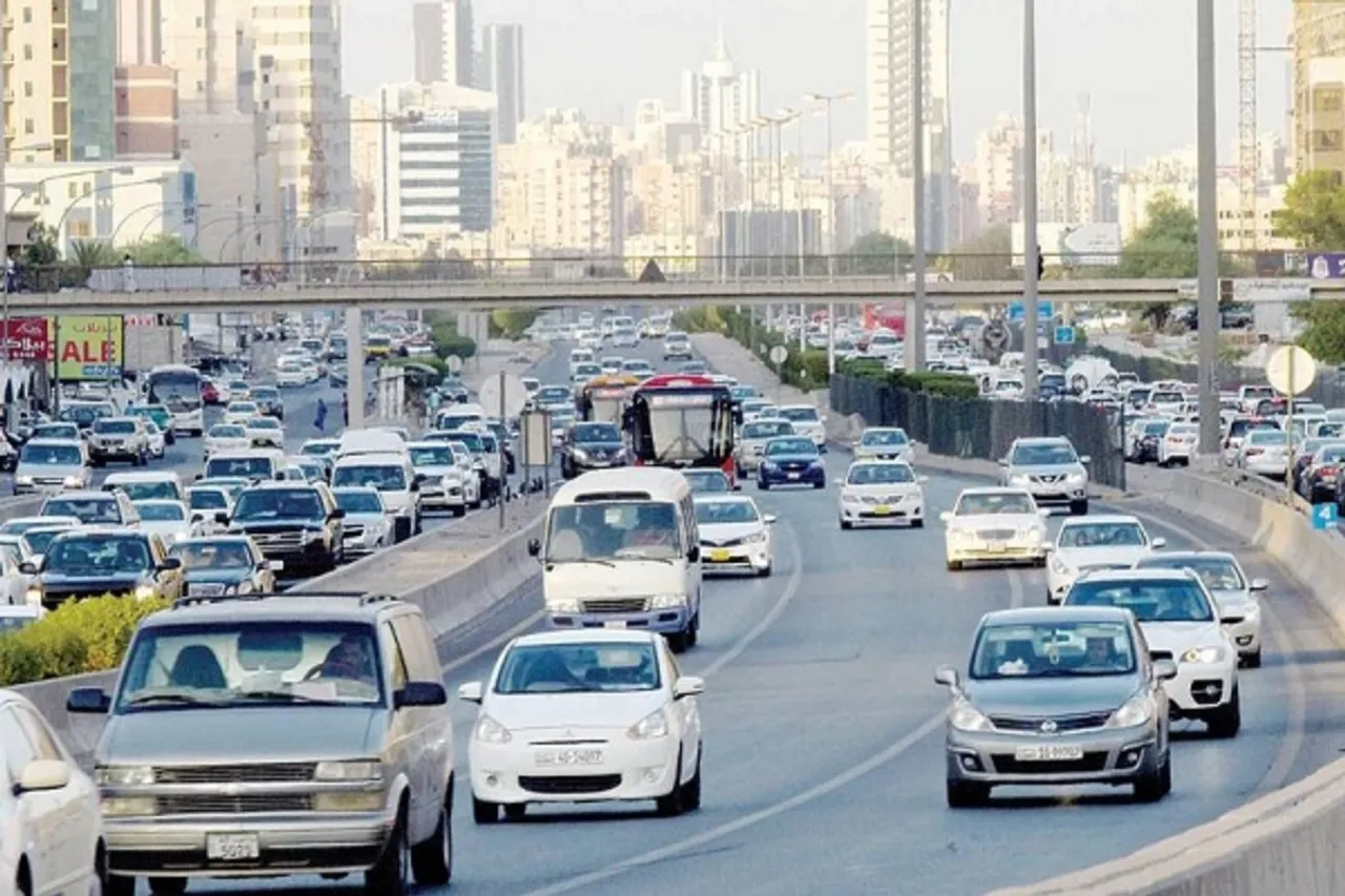 kuwait traffic violation