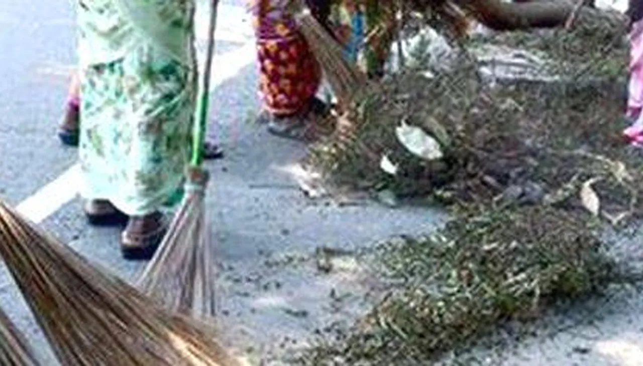 cleaning before rainy season