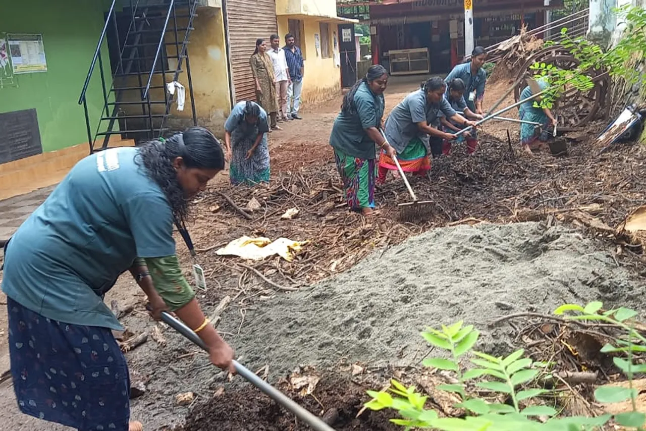 cleaning before rainy season
