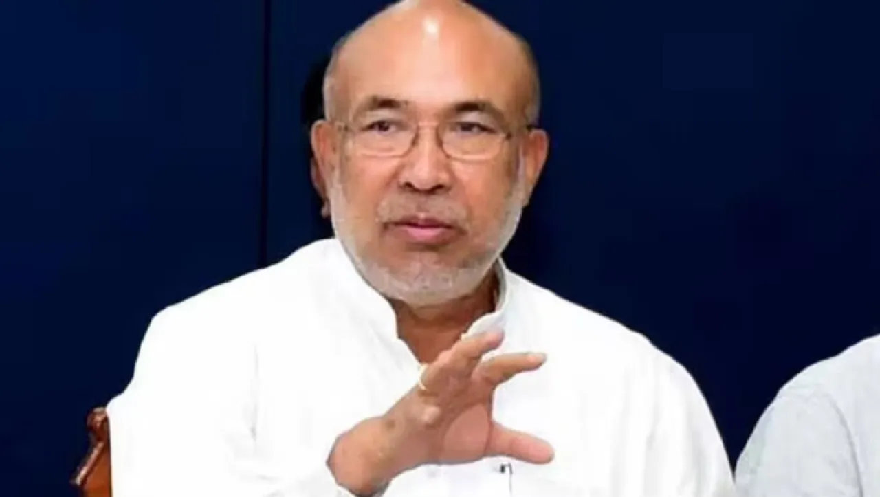 Manipur trucks firing