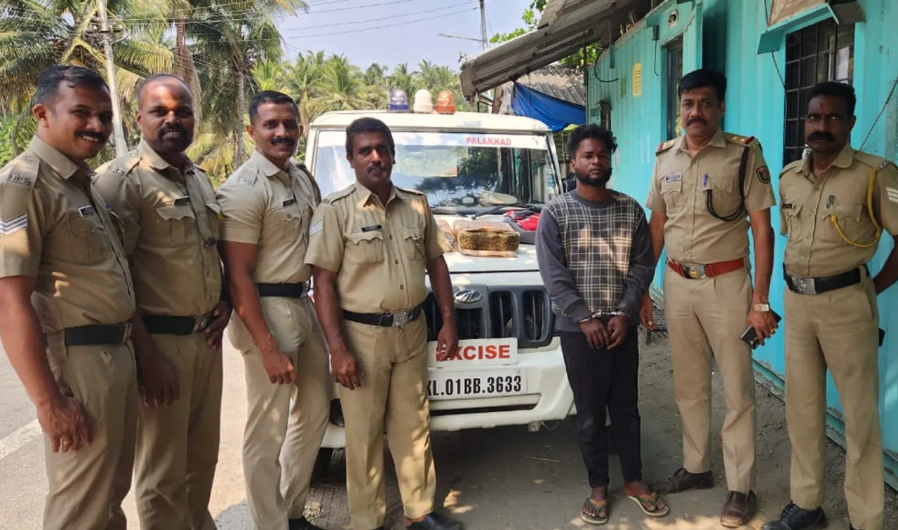 canaby seased in excise checkpost palakkad.