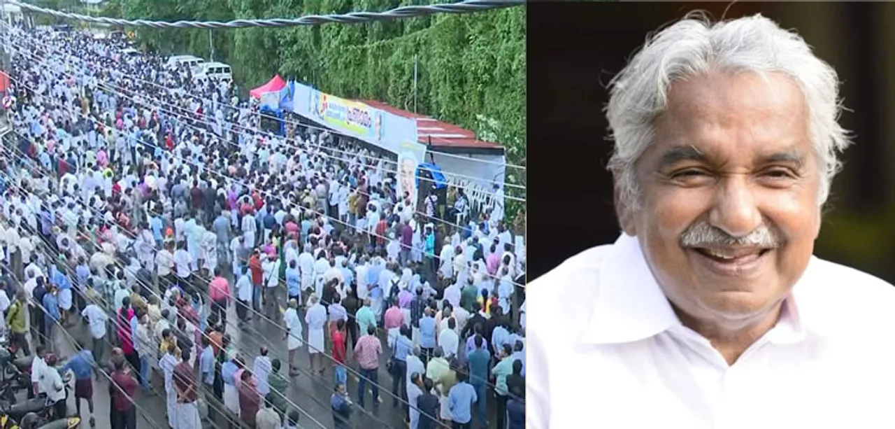 oomman chandy funeral