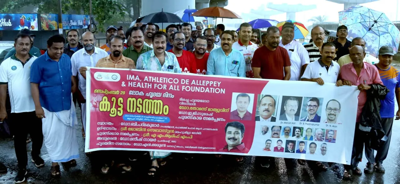 world heart day marathon walking