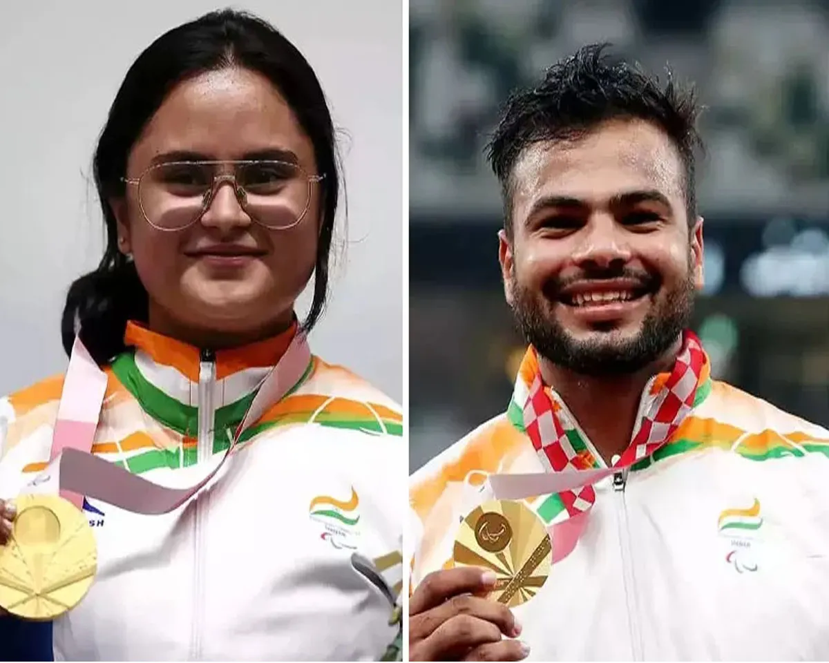 two gold paralympics