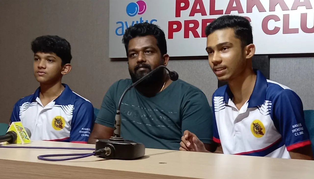 press meet palakkad shooting championship