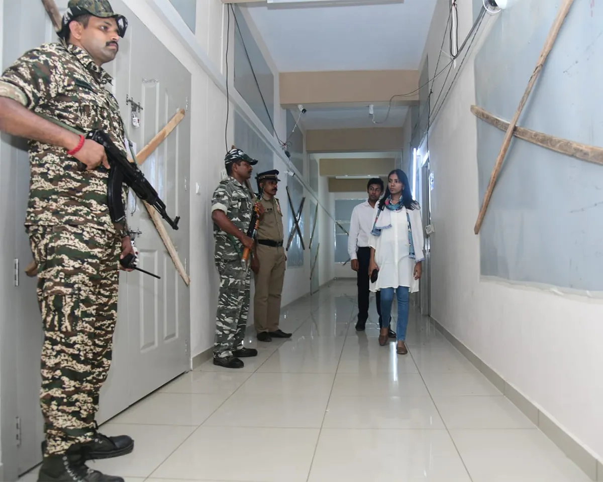 election materials sealed.