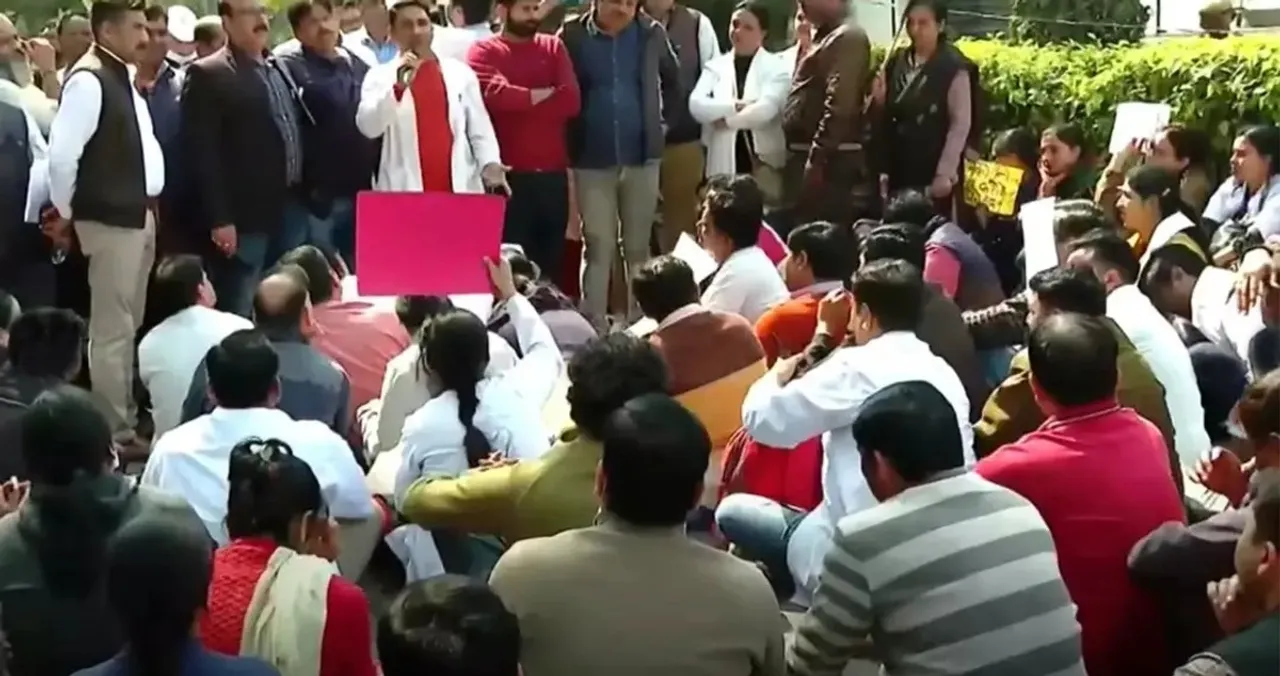 nurses protest