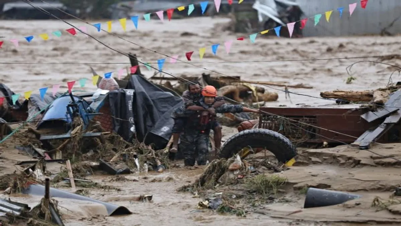 nepal flood