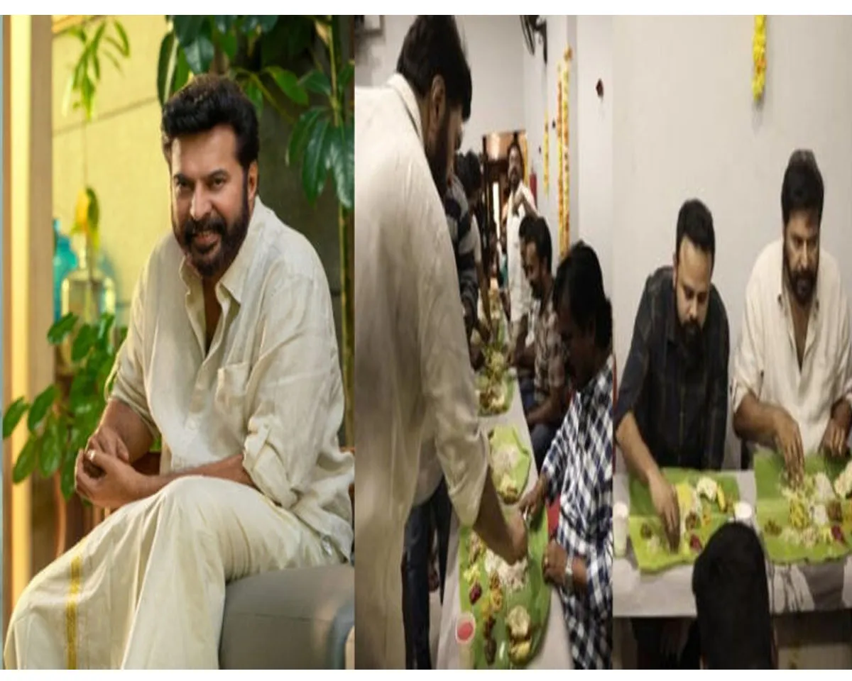 mammootty onam sadhya