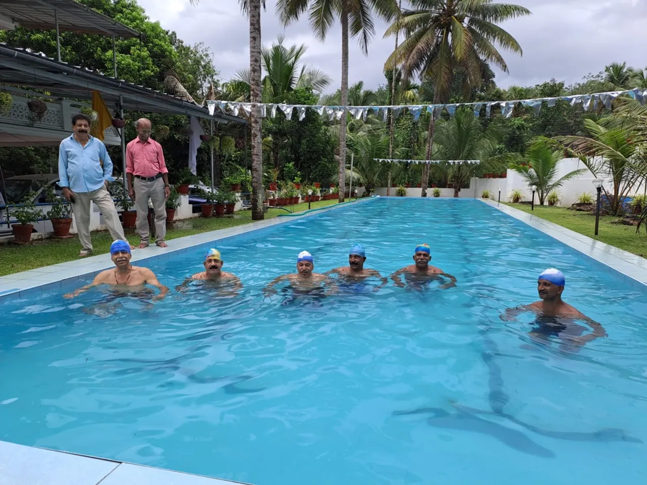 swimming practice