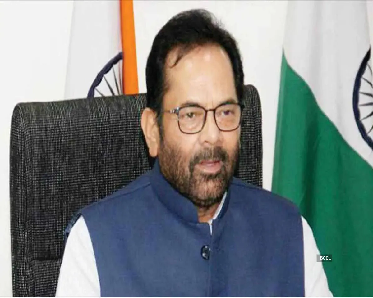 mukhthar abbas naqvi.