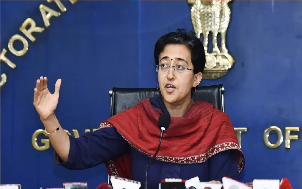 Atishi taking charge as Delhi CM