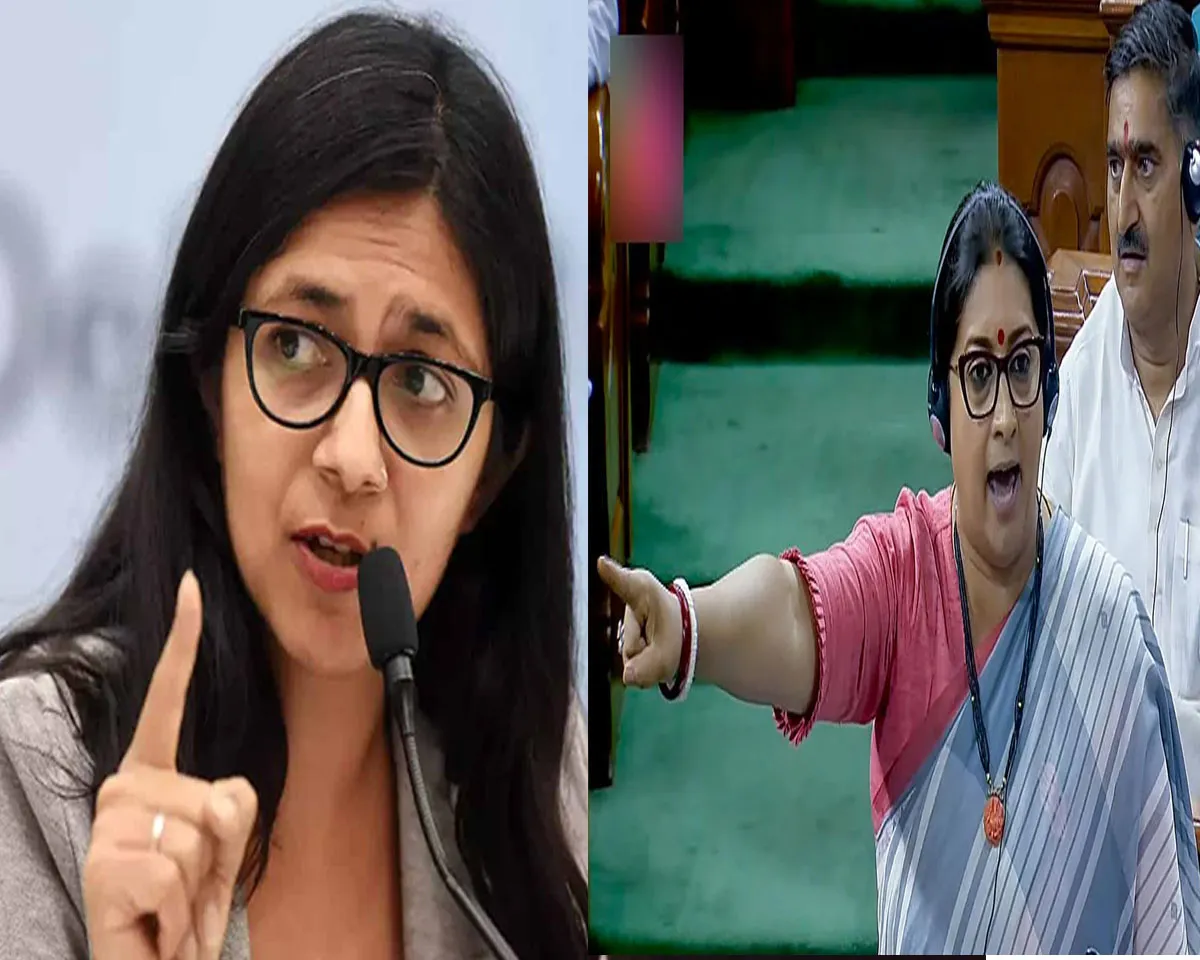 smriti irani swathy maliwal