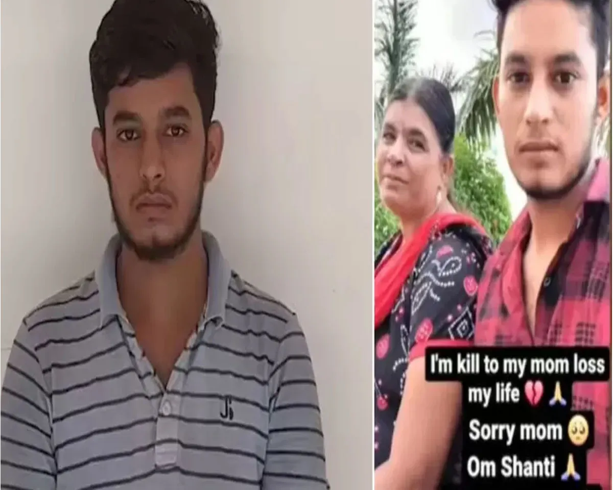 son killed mom insta