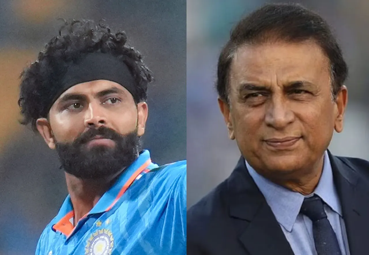 ravindra jadeja sunil gavaskar