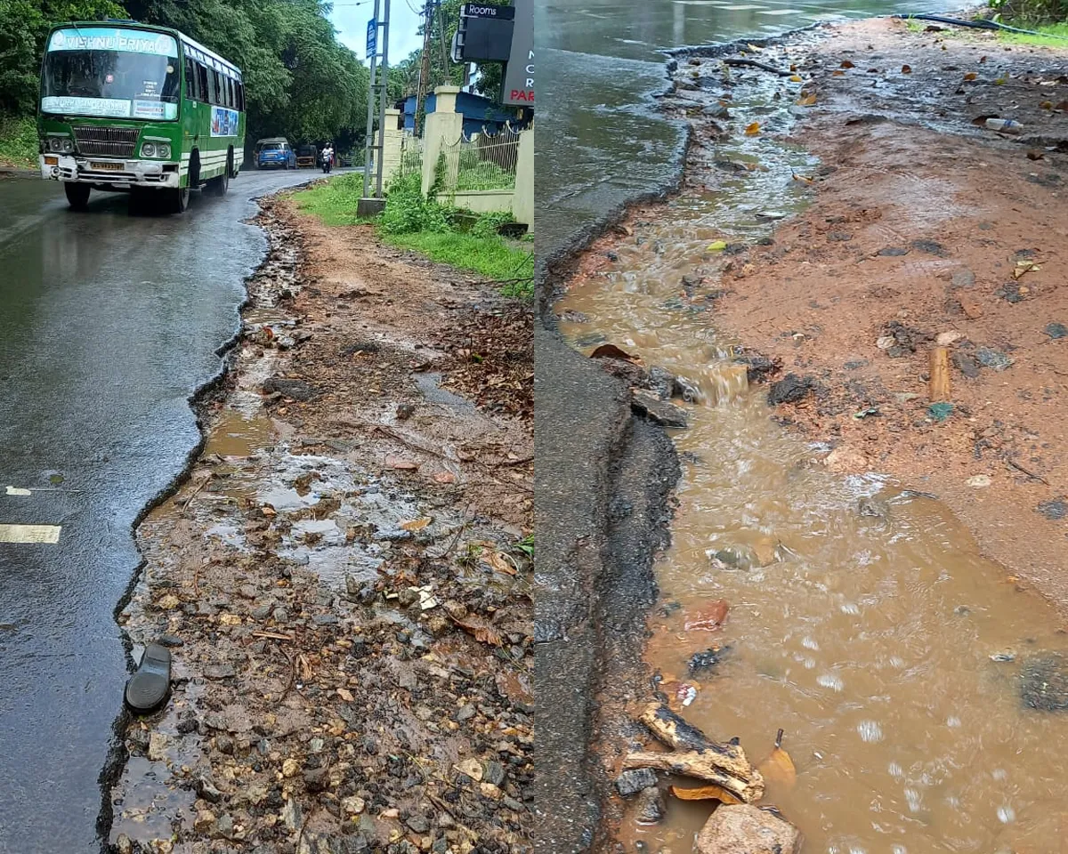 canal on road side