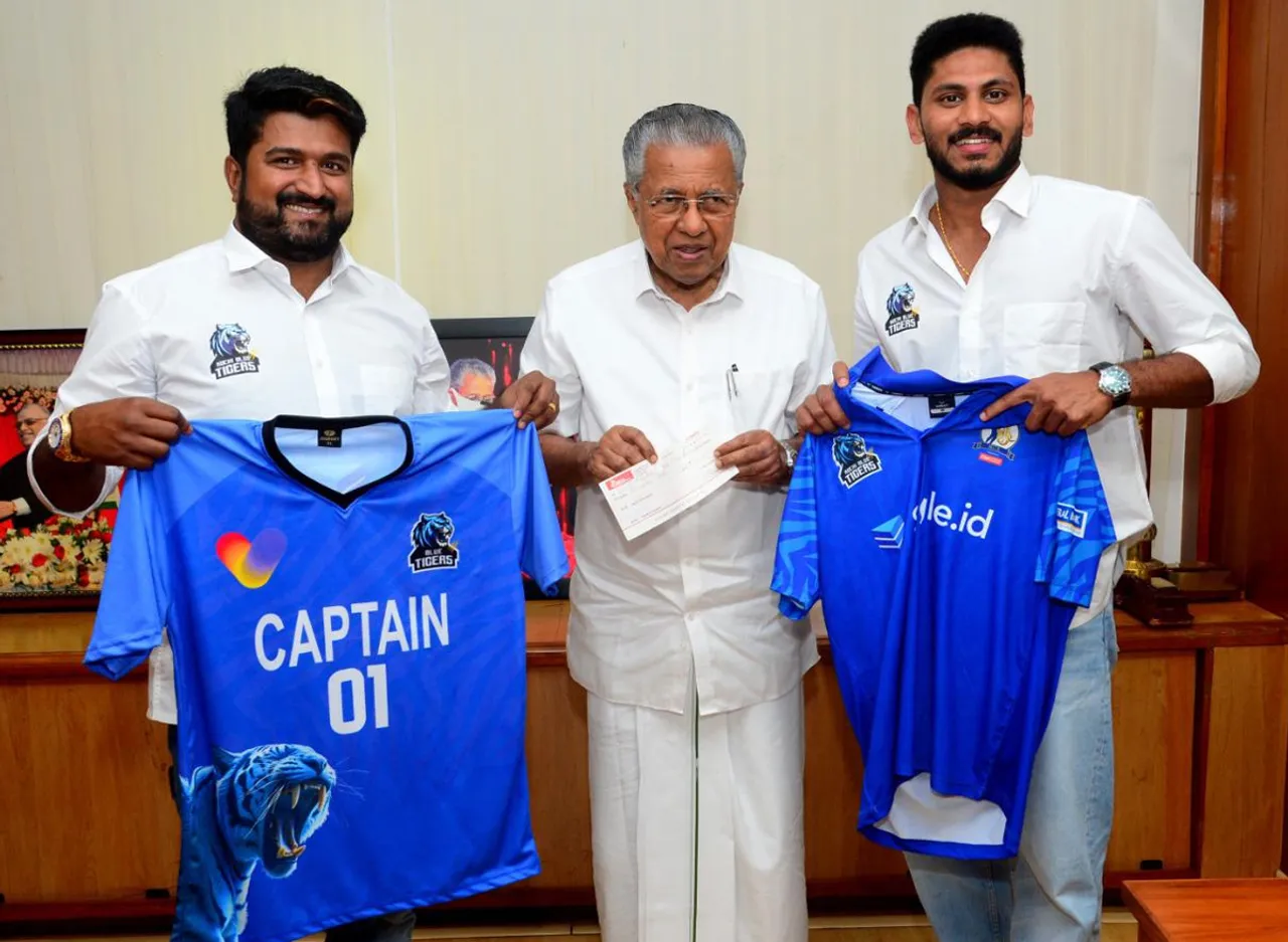 jersey presented to chief minister