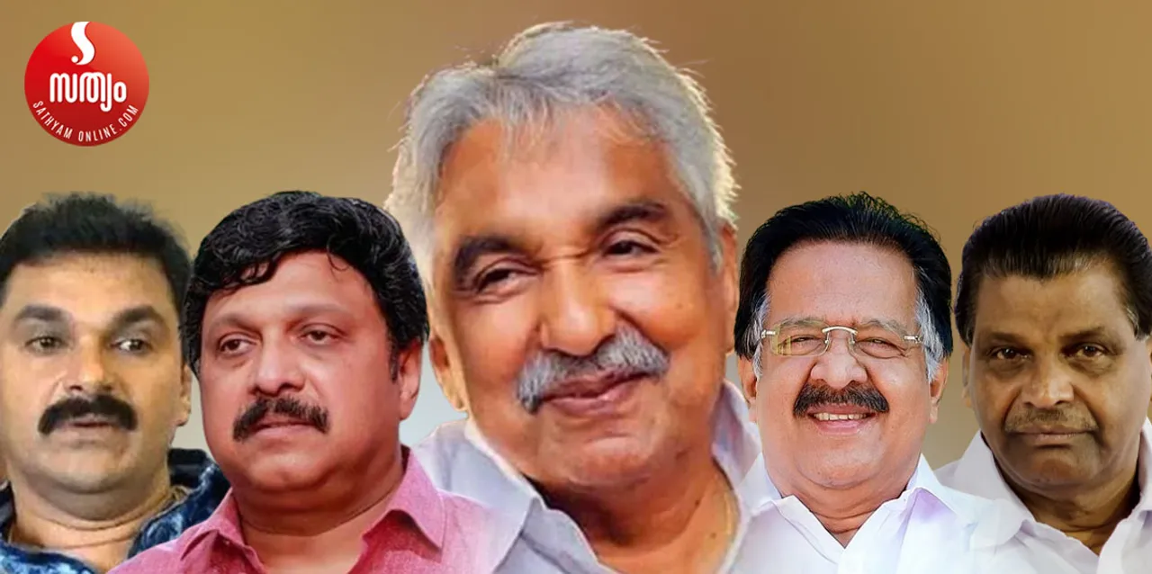sharanya manoj ganesh kumar oommen chandy ramesh chennithala thiruvanchoor radhakrishnan