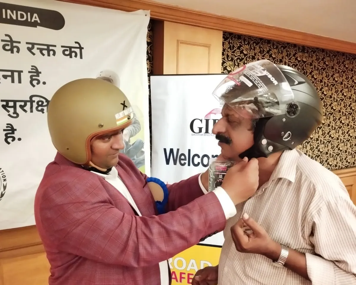 helmet man