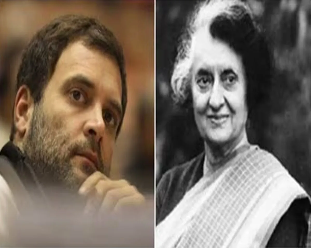 indira gandhi rahul gandhi
