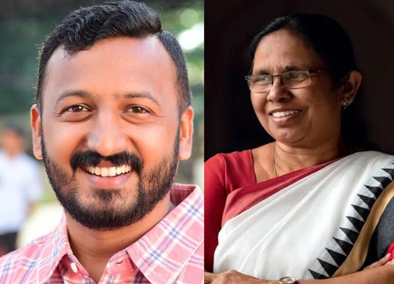 Rahul Mamkootathil kk shailaja