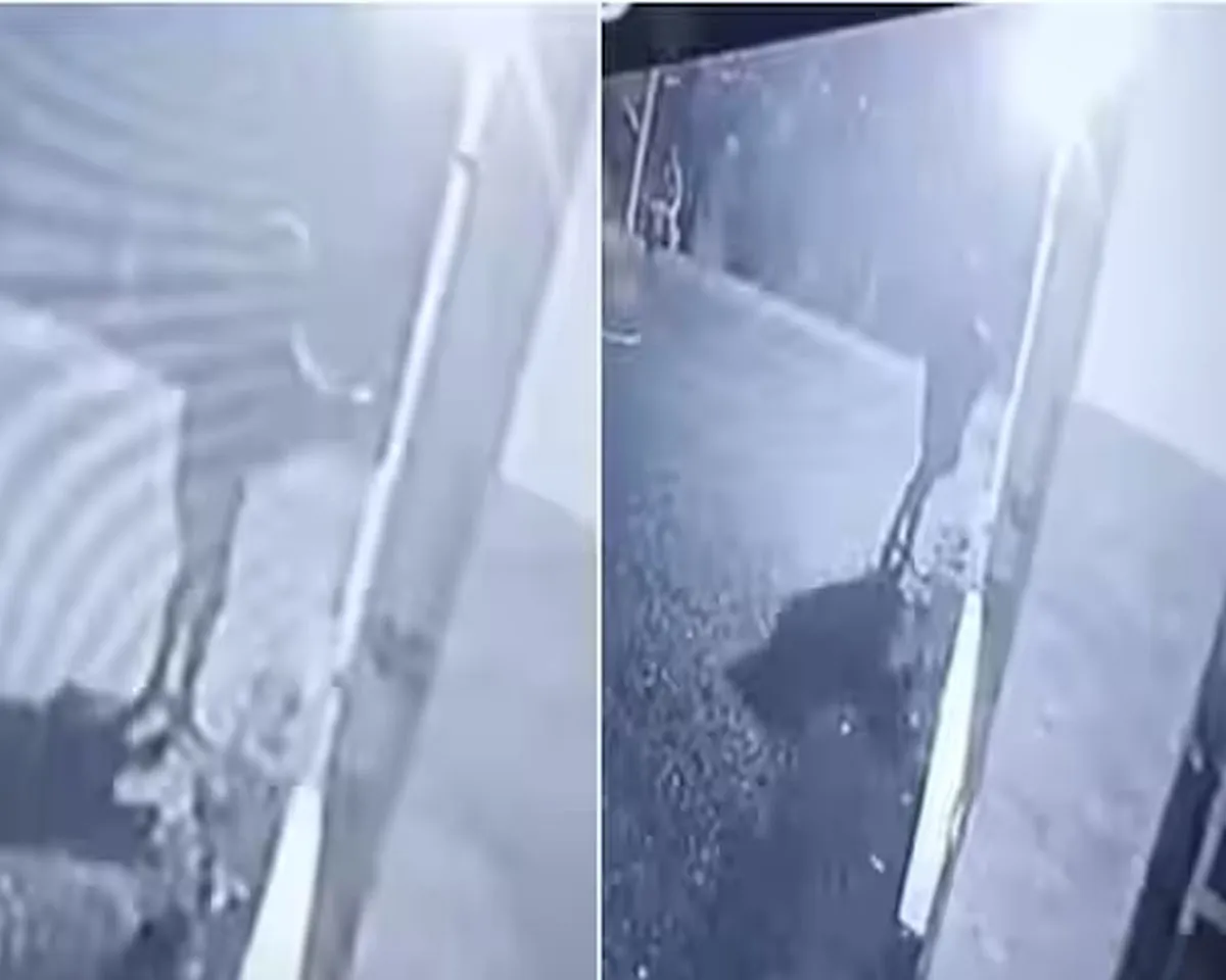 black man cctv