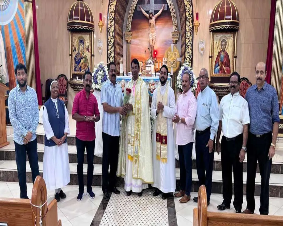 A warm welcome to Fr. Joshi Waliaveetil