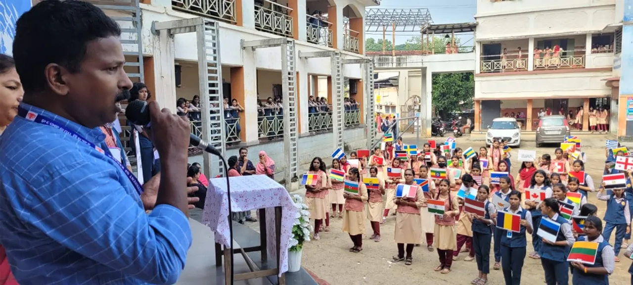 moyan school un assembly