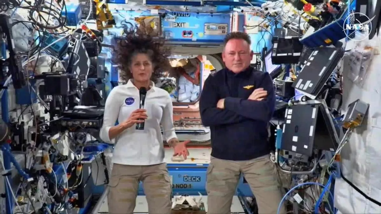  Sunita Williams press conference
