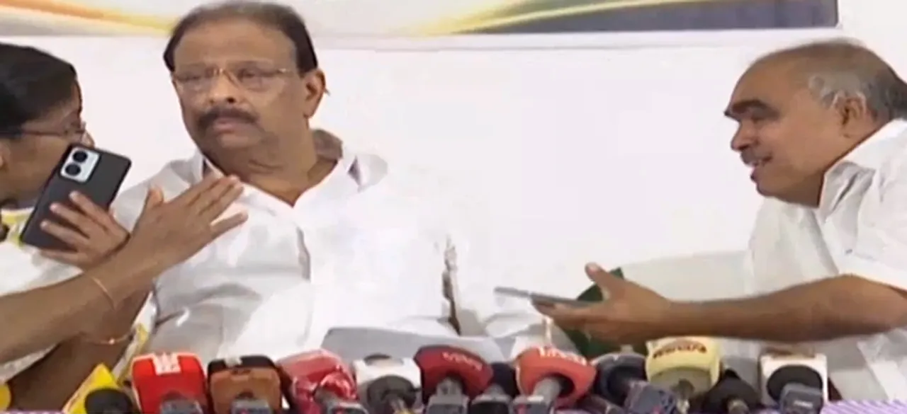 k sudhakaran press meet