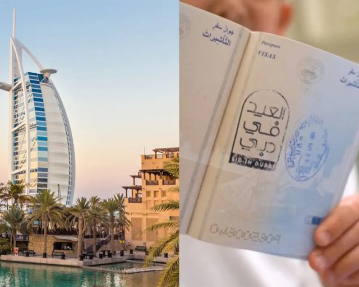 Eid stamp in the passports 