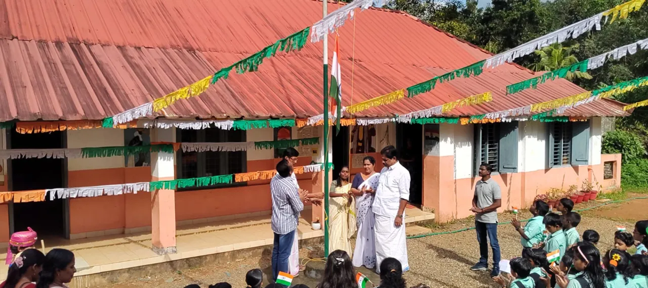 valavoor up school independence day celebration