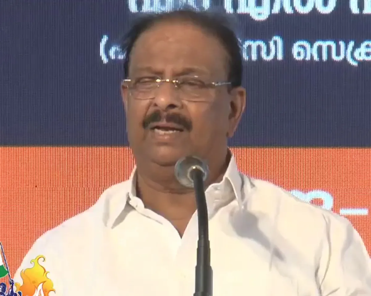 k sudhakaran pala