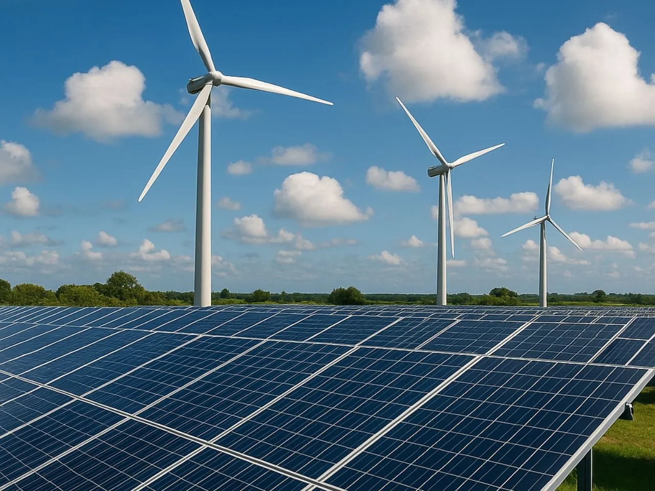 solar and wind project