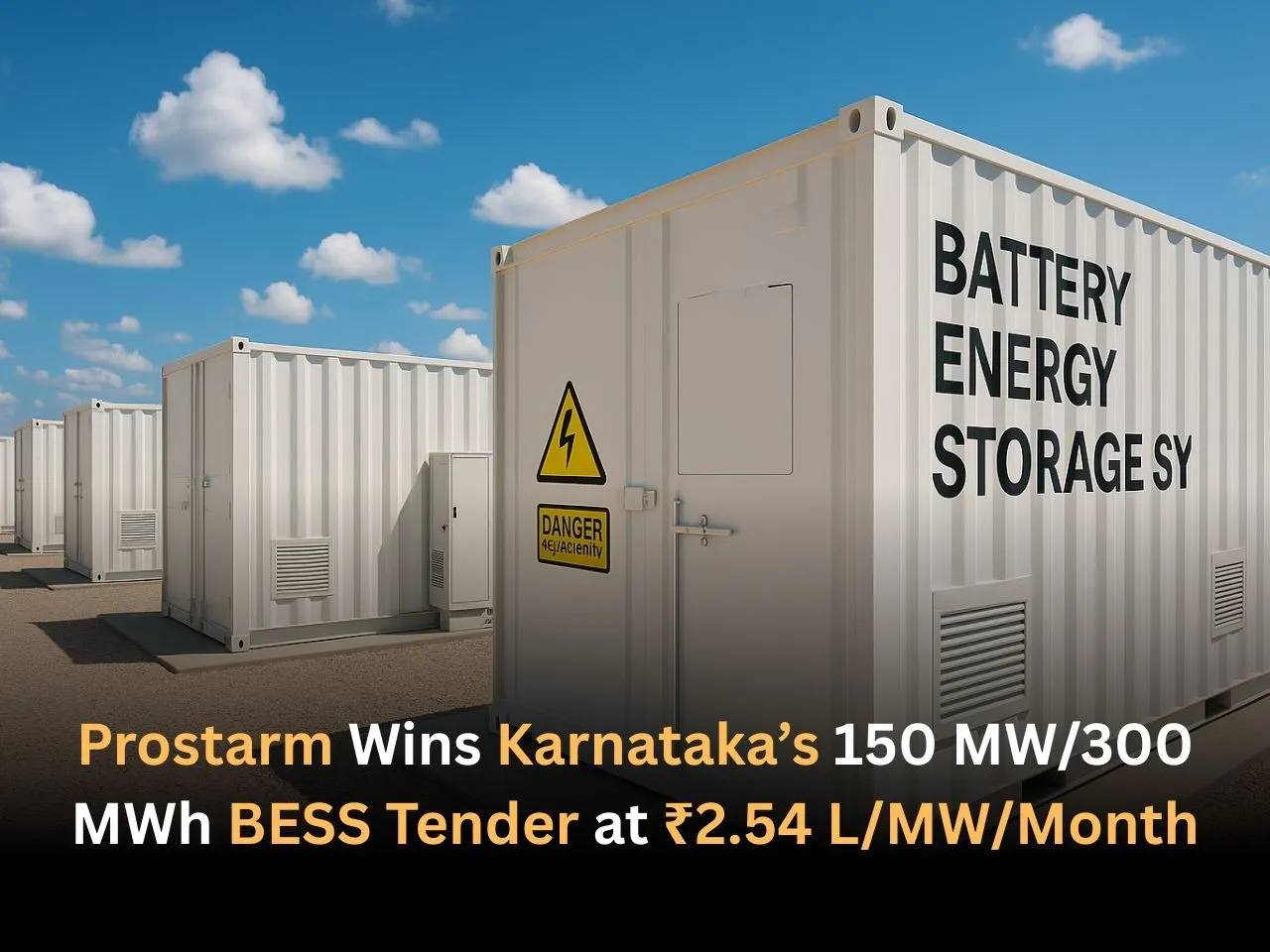 BESS tender results