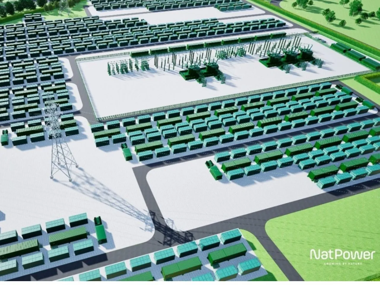 NatPower Unveils BESS with 8 GWh Over Eight Hours Storage Strength in the UK