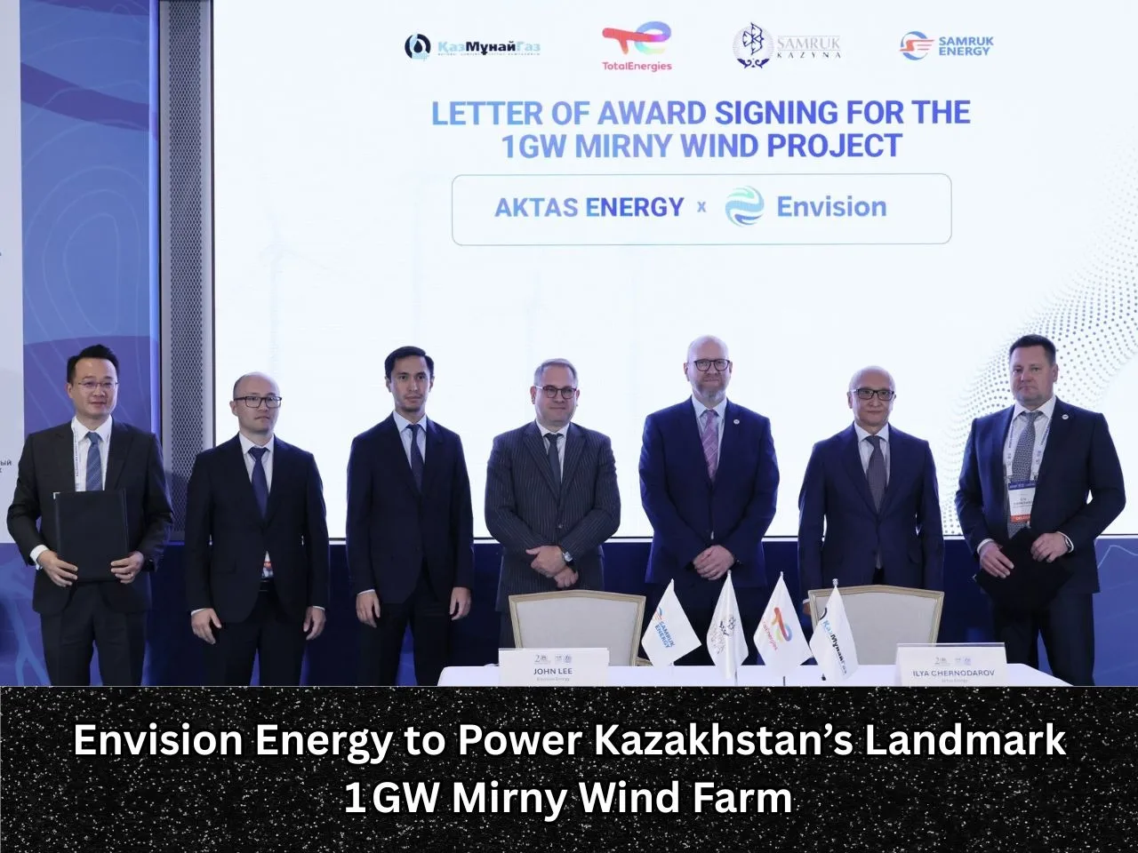 Envision Energy to Power Kazakhstan’s Landmark 1 GW Mirny Wind Farm
