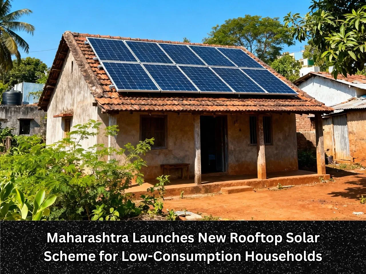 Maharashtra Launches New Rooftop Solar Scheme for Low-Consumption Households