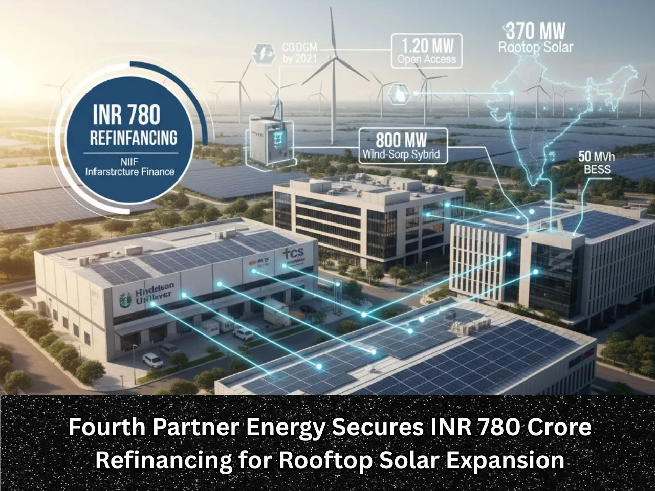Fourth Partner Energy Secures INR 780 Crore Refinancing for Rooftop Solar Expansion