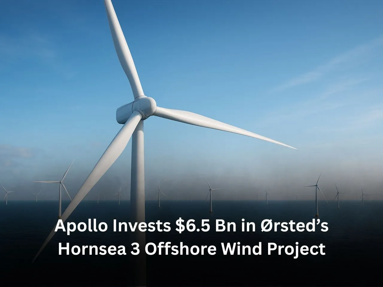 Apollo Invests $6.5 Bn in Ørsted