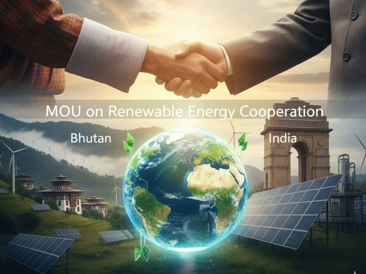 India and Bhutan Sign MoU to Deepen Renewable Energy Cooperation
