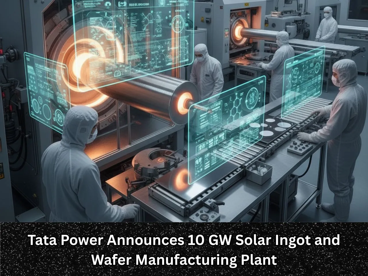 Tata Power Announces 10 GW Solar Ingot and Wafer Manufacturing Plant