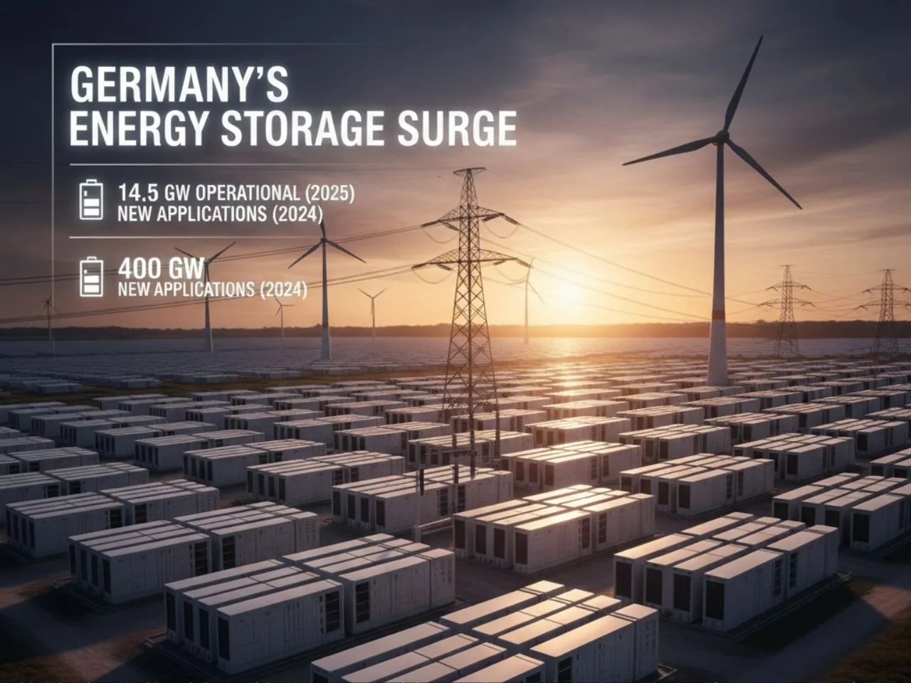50% Rise in Germany’s BESS, 400 GW of New BESS Applications in 2024 (1)