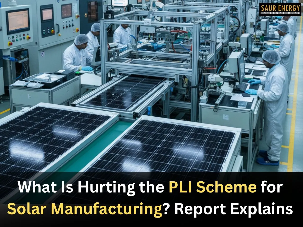 What Is Hurting the PLI Scheme for Solar Manufacturing Report Explains