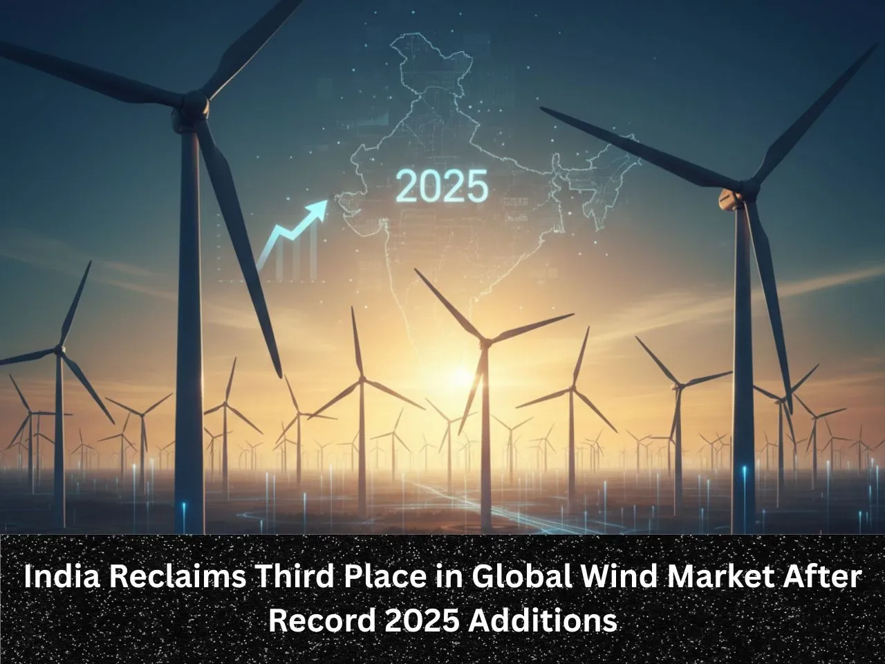India Reclaims Third Place in Global Wind Market After Record 2025 Additions